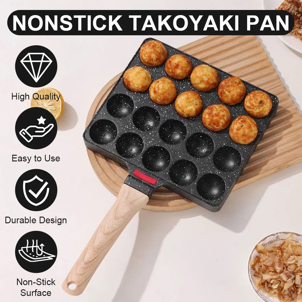 타코야키 팬 20구 타코야키 메이커 프라이팬 알루미늄  - Takoyaki Grill Plate 리뷰 및 가격