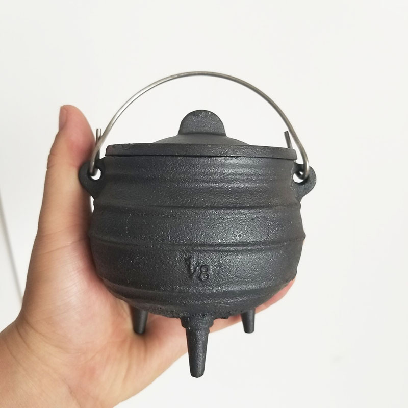 중형 1/8 # 캐스트 다리미 가마솥, 금속 거치대 포 - Cast Iron Corn 리뷰 및 가격