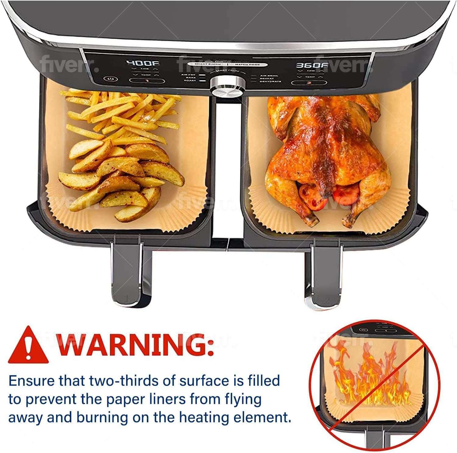 닌자 듀얼 XL foodi AF300 AF400 AF4 - Ninja Air Fryer Af300 리뷰 및 가격
